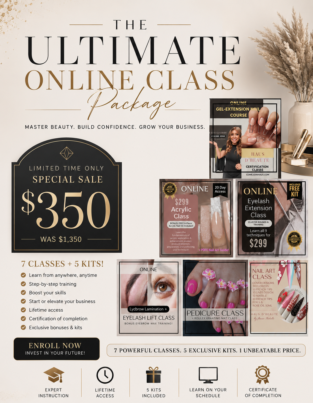 The Ultimate Online Beauty Class Training – Jess Nailed it